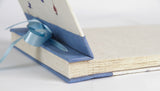 Boxed Photo Album - Cornflower Petals on Natural - Photo Albums - Anglesey Paper Company  - 6