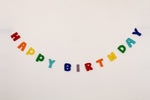 'Happy Birthday' Handmade Felt Banner
