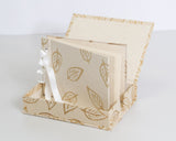 Boxed Photo Album - Batik Leaf - Photo Albums - Anglesey Paper Company  - 1