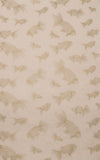 Gift Wrap - Screen Printed Gold Fish on Natural - Gift Wrap - Anglesey Paper Company  - 2