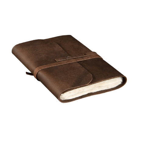 Large Buffalo Leather Journal - Leather Journal - Anglesey Paper Company  - 1