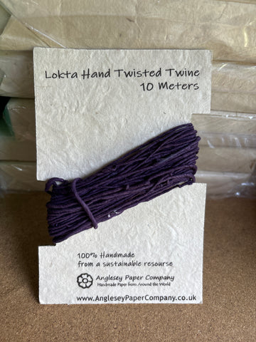 Lokta Twine - 10 meter - Purple