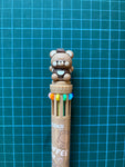 Kuki Coffee Bear Multi Colour Pen