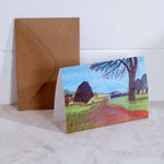 Greetings Card (A6) ~ Near Nizhneye DayZ Painting