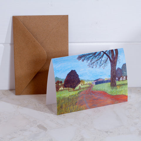 Greetings Card (A6) ~ Near Nizhneye DayZ Painting