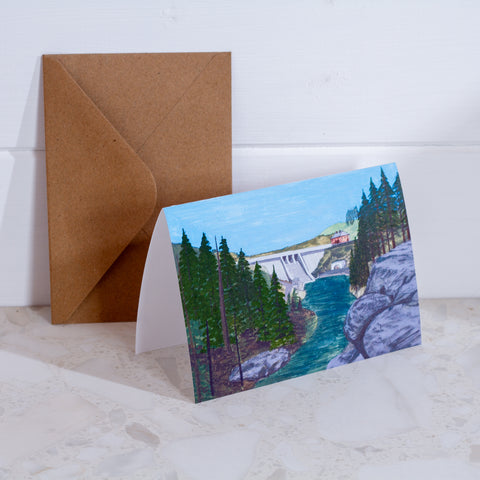 Greetings Card (A6) ~ Plotina Tishina DayZ Painting