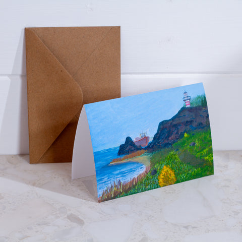 Greetings Card (A6) ~ North of Rify DayZ Painting