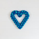 Felt Ball Heart ~ Blues
