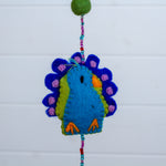 Felt Garland - Peacocks