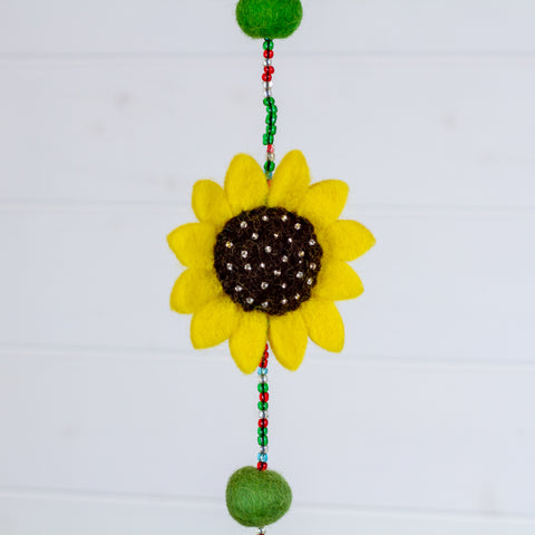 Felt Garland - Sunflowers