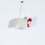 Felt Christmas Sheep