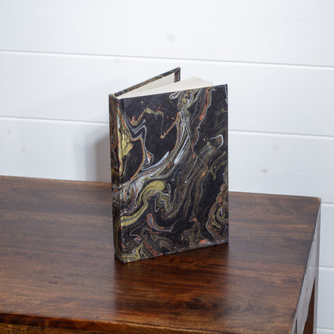 Hard Cover Journal - Metallic Marble
