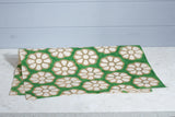 Gift Wrap - Batik Big Flower Green