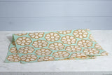 Gift Wrap - Batik Big Flower Seafoam