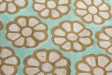 Gift Wrap - Batik Big Flower Seafoam