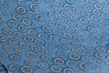 Gift Wrap - Batik Blue Circles
