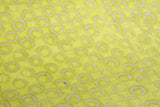 Gift Wrap - Batik Lime Circles