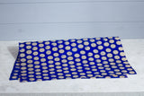 Gift Wrap - Batik Dots Blue/Navy