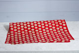 Gift Wrap - Batik Dots Red
