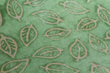 Gift Wrap - Batik Leaf Green