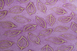 Gift Wrap - Batik Leaf Lilac