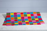 Gift Wrap - Batik Multi Colour Squares