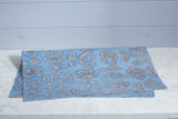 Gift Wrap - Batik Peony Blue