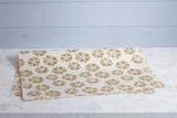Gift Wrap - Batik Star Flower Natural