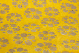 Gift Wrap - Batik Star Flower Yellow
