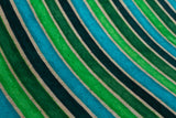 Gift Wrap - Batik Green Stripes