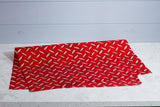 Gift Wrap - Batik Tread Plate Red