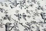 Gift Wrap - Oriental Birds on Natural Lokta