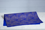 Gift Wrap - Gold Henna on Deep Blue