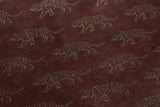 Gift Wrap - Screen Printed Gold Tigers