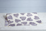 Gift Wrap - Lavender Hearts Butterpaper