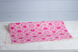 Gift Wrap - Screen Printed Pink Lotus