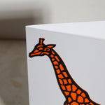 Giraffe Paper Cut Greeting Card 5x7 Inch (12.5 x 17.5cm)