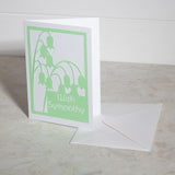 'With Sympathy' Paper Cut Greeting Card 5x7 Inch (12.5 x 17.5cm)