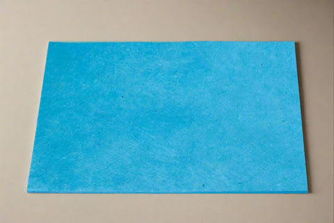 A4 Lokta Paper - Light Blue ~ 20 Sheets