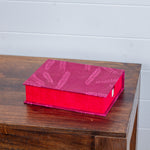 Boxed Photo Album - Pink Fern
