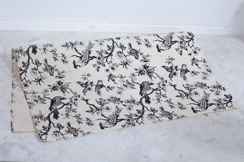Gift Wrap - Oriental Birds on Natural Lokta