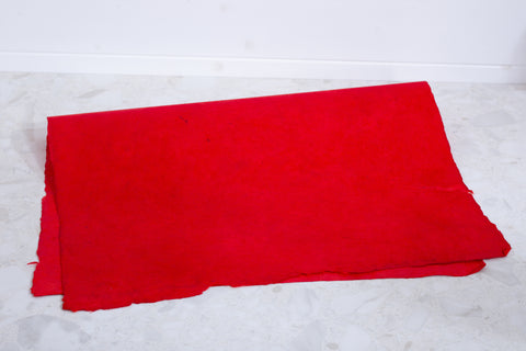 Gift Wrap - Red Lokta Paper