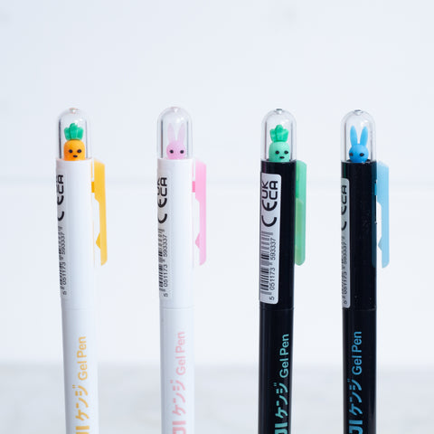 Kawaii Carrot & Bunny Gel Pen