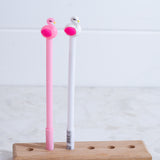 Kawaii Gel Pen Flamingo / Swan