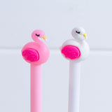 Kawaii Gel Pen Flamingo / Swan