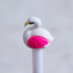 Kawaii Gel Pen Flamingo / Swan