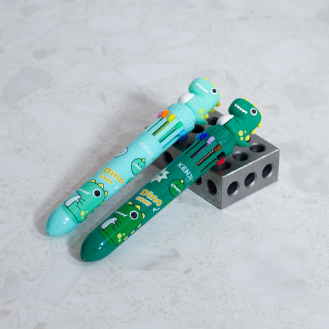 Kuki Dino Diary Multi Colour Pen