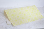 Gift Wrap - Screen Printed Lime Lotus