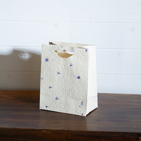 Large Gift Bag - Cornflower Petals