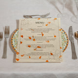 A4 Lokta Printer Paper - Marigold Petals on Natural - 20 Sheets